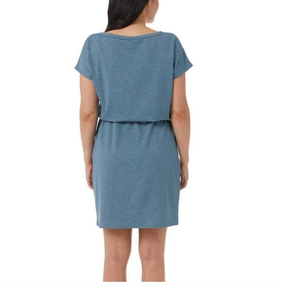 32 Degrees Cool Blue Casual Dress Women's Small Stretch Dress Sporty - Picture 15 of 16